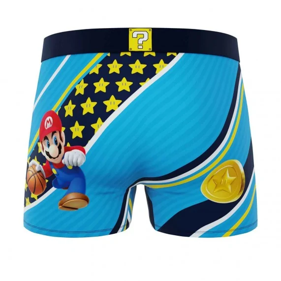 Boxer Homme Microfibre Super Mario Bros (Boxers Homme) Freegun chez FrenchMarket