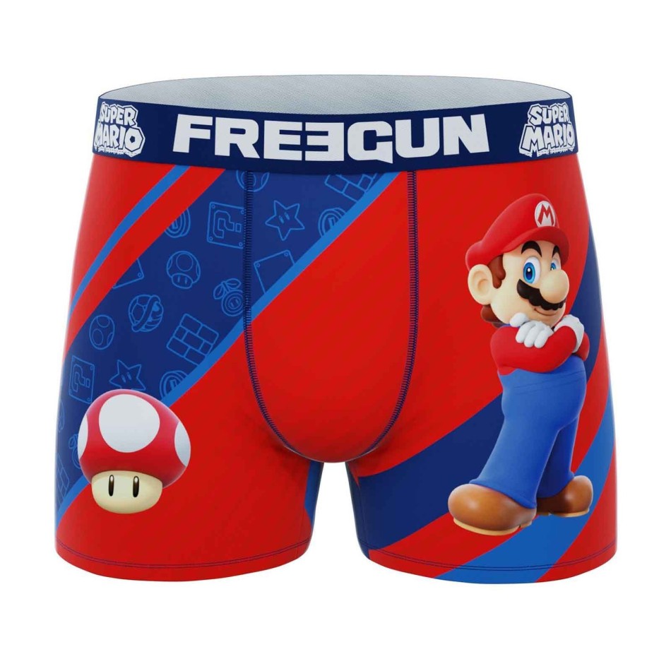 Super Mario Bros 2 Men's Boxer (Men's boxer shorts) Freegun on FrenchMarket
