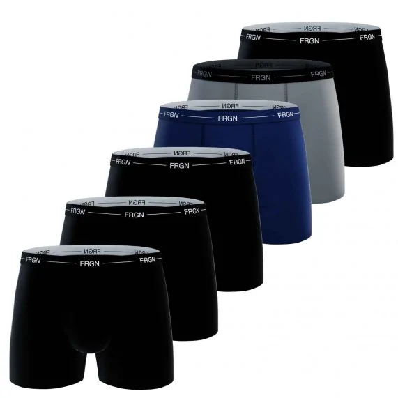 Set van 6 herenboxershorts in katoen FRGN (Herenboxershorts) Freegun chez FrenchMarket Set van 6 herenboxershorts in katoen FRGN (Herenboxershorts) Freegun chez FrenchMarket