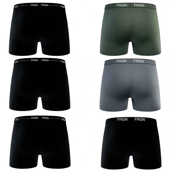 Set van 6 herenboxershorts in katoen FRGN (Herenboxershorts) Freegun chez FrenchMarket Set van 6 herenboxershorts in katoen FRGN (Herenboxershorts) Freegun chez FrenchMarket