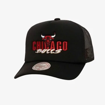 Cappello Trucker Chicago Bulls "Anno del serpente" NBA (Cappello NBA) Mitchell & Ness chez FrenchMarket