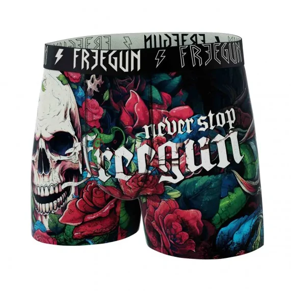 Skull & Tatoo - Boxer in microfibra da uomo (Boxer da uomo) Freegun chez FrenchMarket