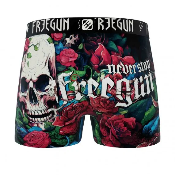 Skull & Tatoo - Boxer in microfibra da uomo (Boxer da uomo) Freegun chez FrenchMarket