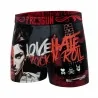 Love Hate Rock n Roll" Microvezel Herenboxershort (Herenboxershorts) Freegun chez FrenchMarket