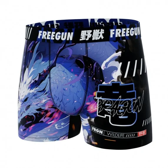 Dragon" Microvezel Boxer voor mannen (Herenboxershorts) Freegun chez FrenchMarket