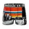 Boxer da uomo "Grunge City" in microfibra (Boxer da uomo) Freegun chez FrenchMarket