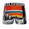 Calzoncillos bóxer de microfibra "Grunge City" para hombre (Calzoncillos para hombre) Freegun chez FrenchMarket