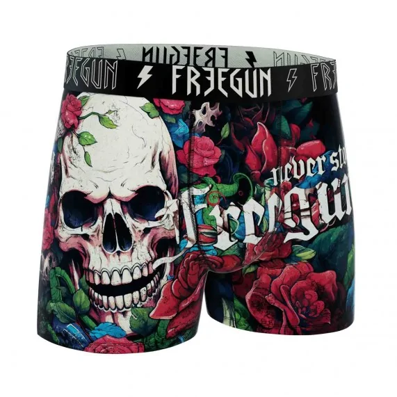 Set van 6 "Skull & Tatoo" Microvezel Boxershorts voor Mannen (Herenboxershorts) Freegun chez FrenchMarket Set van 6 "Skull & Tatoo" Microvezel Boxershorts voor Mannen (Herenboxershorts) Freegun chez FrenchMarket