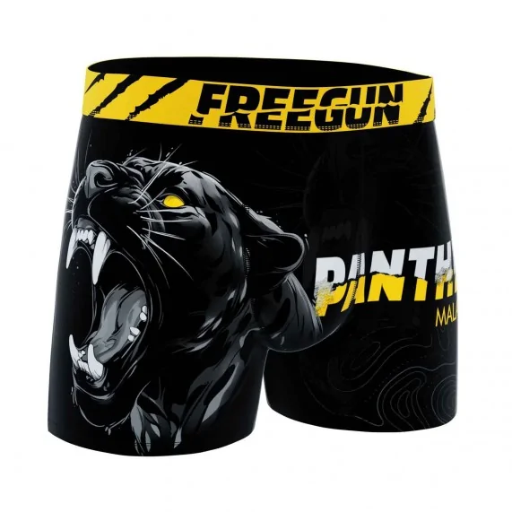 Boxer Mann Mikrofaser "Panther" (Boxershorts Mann) Freegun auf FrenchMarket