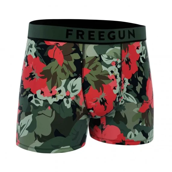 Boxer Homme Coton "Premium Signature Flowers" (Boxers Homme) Freegun chez FrenchMarket