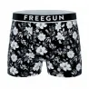 Boxer de algodón "Premium Signature Flowers" para hombre (Calzoncillos para hombre) Freegun chez FrenchMarket