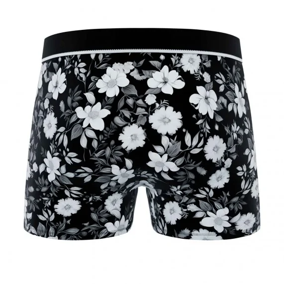 Premium Signature Flowers" Katoenen Boxer voor Mannen (Herenboxershorts) Freegun chez FrenchMarket
