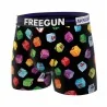 Calzoncillos de microfibra para hombre "Apéricube Vache qui rit (Calzoncillos para hombre) Freegun chez FrenchMarket