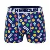 Boxer Homme Microfibre "Apéricube Vache qui rit" (Laughing Cow) (Men's boxer shorts) Freegun on FrenchMarket