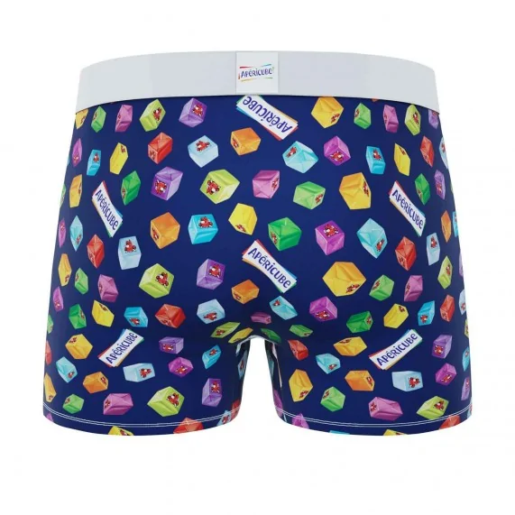 Boxer Homme Microfibre "Apéricube Vache qui rit" (Laughing Cow) (Men's boxer shorts) Freegun on FrenchMarket