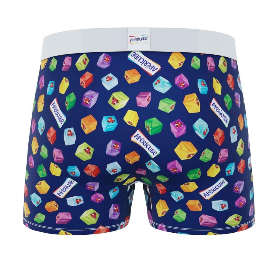 Boxer Homme Microfibre "Apéricube Vache qui rit"