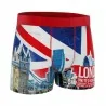 Boxer da uomo in microfibra "LONDON" UK (Boxer da uomo) Freegun chez FrenchMarket