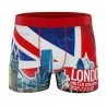 LONDON" Heren Microvezel Boxershort UK (Herenboxershorts) Freegun chez FrenchMarket