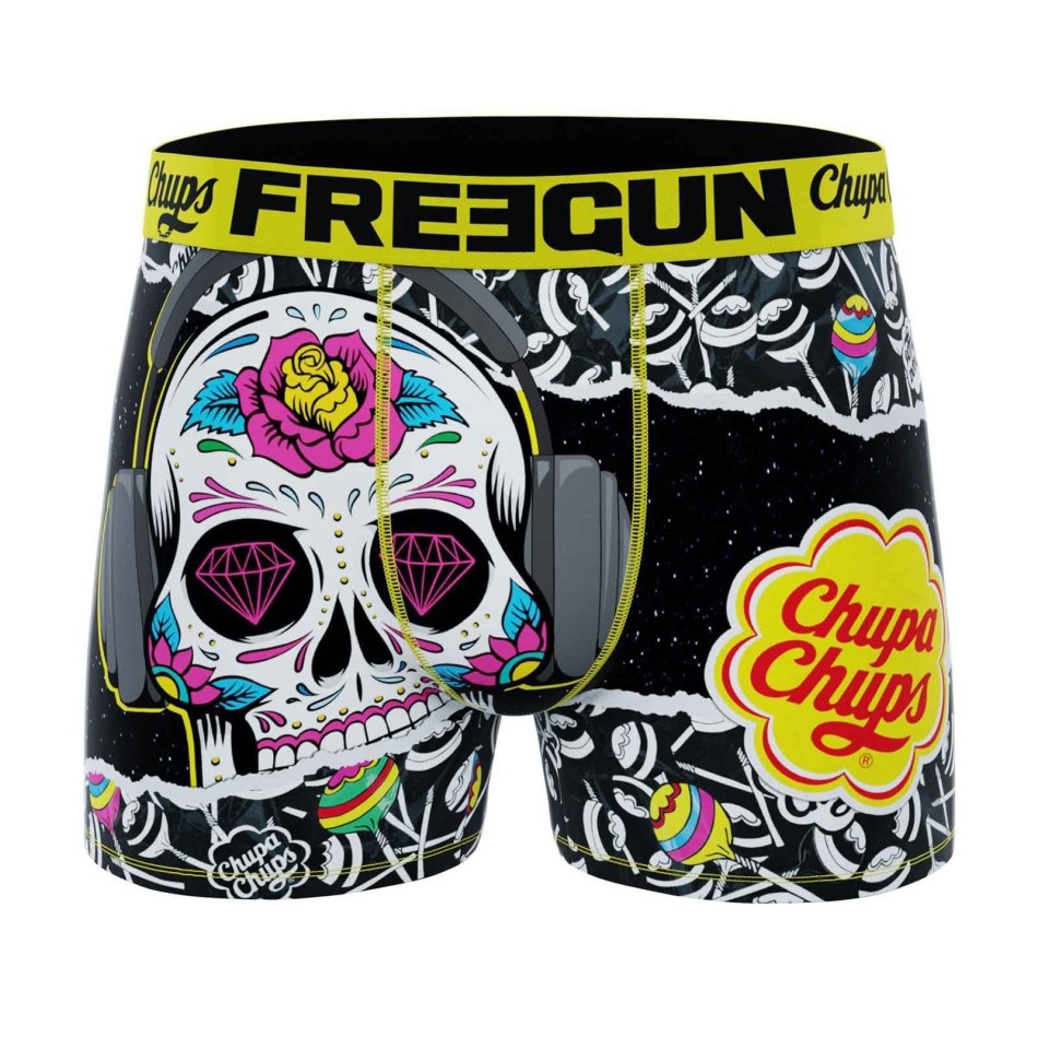 Boxer Homme Microfibre "Chupa Chups" (Boxers Homme) Freegun chez FrenchMarket