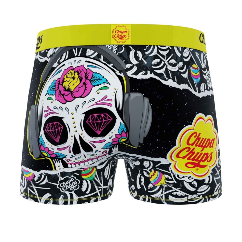 Boxer in microfibra "Chupa Chups" per uomo (Boxer da uomo) Freegun chez FrenchMarket