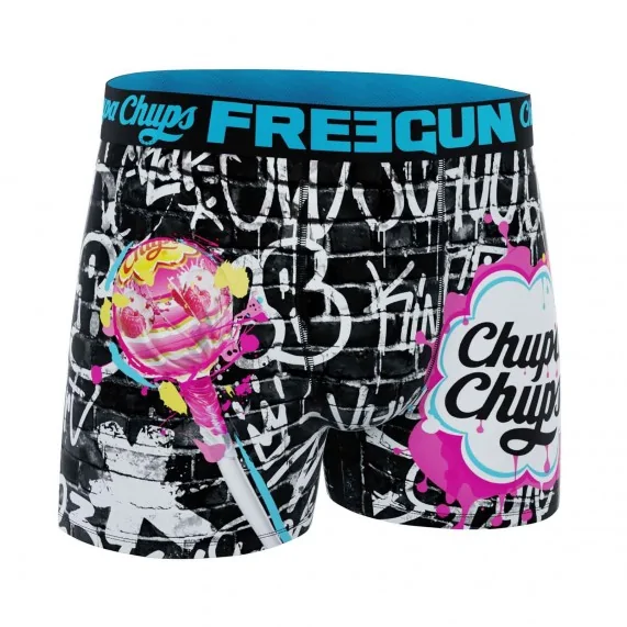 Boxershorts Mann Mikrofaser "Chupa Chups (Boxershorts Mann) Freegun auf FrenchMarket