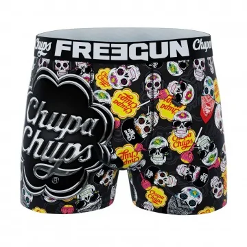 Boxershorts Mann Mikrofaser "Chupa Chups (Boxershorts Mann) Freegun auf FrenchMarket