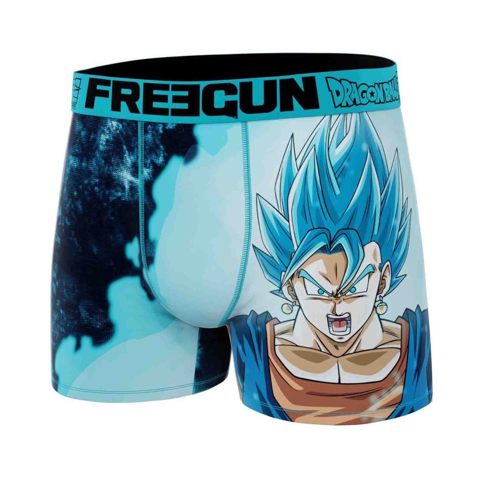 FREEGUN Boxershorts Dragon Ball Super 12 Goku Vegeta Beerus för män