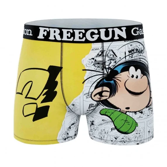 Boxer Mann Mikrofaser "GASTON LAGAFFE" (Boxershorts Mann) Freegun auf FrenchMarket
