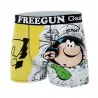 Lote de 3 calzoncillos de microfibra para hombre "GASTON LAGAFFE (Calzoncillos para hombre) Freegun chez FrenchMarket Lote de 3 calzoncillos de microfibra para hombre "GASTON LAGAFFE (Calzoncillos para hombre) Freegun chez FrenchMarket