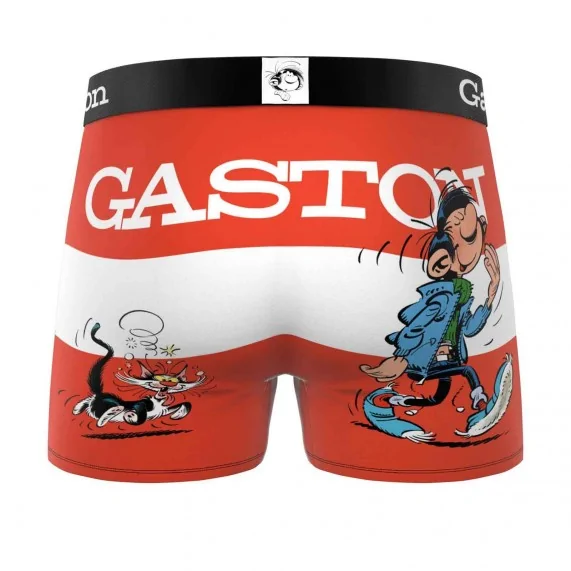 Calzoncillos bóxer de microfibra para hombre "GASTON LAGAFFE (Calzoncillos para hombre) Freegun chez FrenchMarket