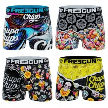 Lot de 4 Boxers Garçon "Chupa Chups" (Lot boxers Garçon) Freegun chez FrenchMarket