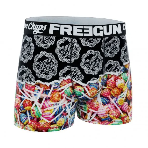 Lote de 4 calzoncillos "Chupa Chups" para niño (Pack calzoncillos para niño) Freegun chez FrenchMarket Lote de 4 calzoncillos "Chupa Chups" para niño (Pack calzoncillos para niño) Freegun chez FrenchMarket
