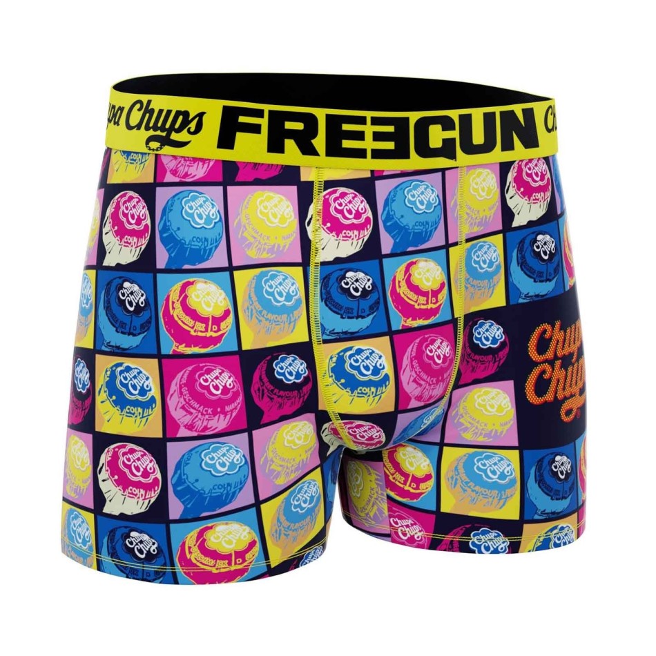 FREEGUN Boxer Boys Mikrofiber Skalle "Chupa Chups