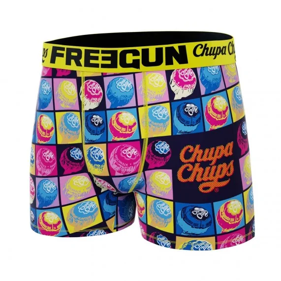 Boxer Garçon Microfibre Skull "Chupa Chups" (Boxers) Freegun chez FrenchMarket