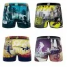 Set van 4 "Photo Sport" Microvezel jongensboxershorts (Set jongensboxershorts) Freegun chez FrenchMarket