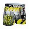 Set van 4 "Photo Sport" Microvezel jongensboxershorts (Set jongensboxershorts) Freegun chez FrenchMarket