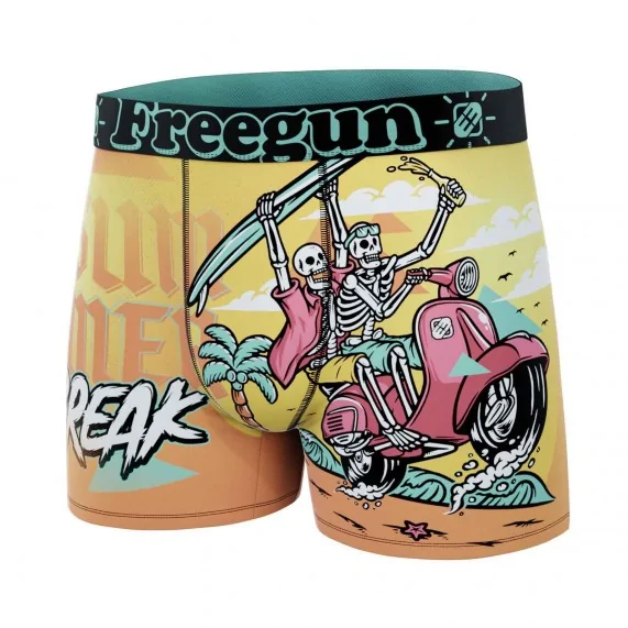 Wild Life Set van 4 Boxershorts voor jongens (Set jongensboxershorts) Freegun chez FrenchMarket Wild Life Set van 4 Boxershorts voor jongens (Set jongensboxershorts) Freegun chez FrenchMarket