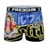One Piece "Monkey D. Luffy" Microfiber Boxer for Men (Men's boxer shorts) Freegun on FrenchMarket