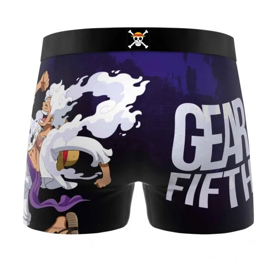 Boxer Homme Microfibre One Piece "Monkey D. Luffy" (Boxers Homme) Freegun chez FrenchMarket