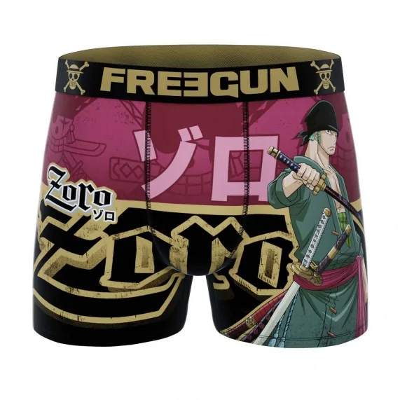 One Piece "Roronoa Zoro" Microvezel Boxer voor heren (Herenboxershorts) Freegun chez FrenchMarket