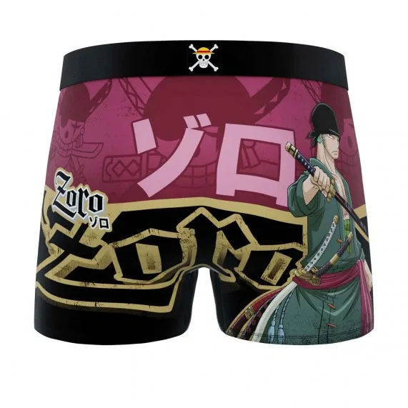 One Piece "Roronoa Zoro" Microvezel Boxer voor heren (Herenboxershorts) Freegun chez FrenchMarket