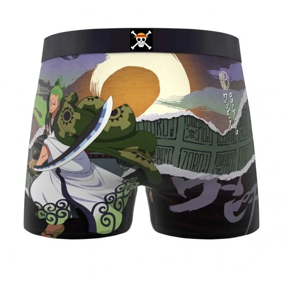 Boxer de una pieza de microfibra "Roronoa Zoro" para hombre (Calzoncillos para hombre) Freegun chez FrenchMarket