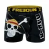 Boxer para hombre de microfibra de One Piece «Straw Hat Crew Flag» (Calzoncillos para hombre) Freegun chez FrenchMarket
