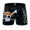 Boxer para hombre de microfibra de One Piece «Straw Hat Crew Flag» (Calzoncillos para hombre) Freegun chez FrenchMarket