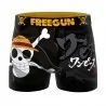 Boxer de una pieza de microfibra para hombre "Straw Hat Crew Flag (Calzoncillos para hombre) Freegun chez FrenchMarket