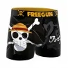 Boxer de una pieza de microfibra para hombre "Straw Hat Crew Flag (Calzoncillos para hombre) Freegun chez FrenchMarket