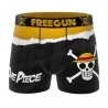 Boxer de una pieza de microfibra para hombre "Straw Hat Crew Flag (Calzoncillos para hombre) Freegun chez FrenchMarket