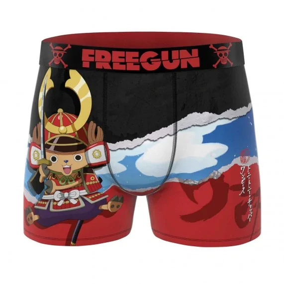 Boxer de una pieza de microfibra "Tony-Tony Chopper" para hombre (Calzoncillos para hombre) Freegun chez FrenchMarket