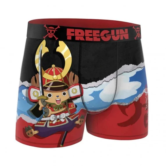 Boxer de una pieza de microfibra "Tony-Tony Chopper" para hombre (Calzoncillos para hombre) Freegun chez FrenchMarket