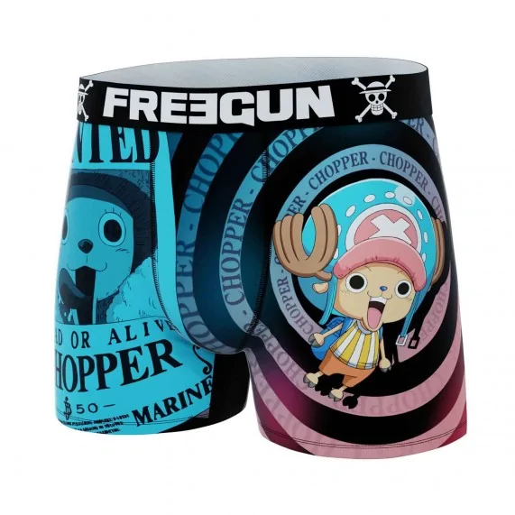 Tony-Tony Chopper" eendelige boxer van microvezel voor heren (Herenboxershorts) Freegun chez FrenchMarket